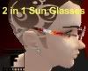 Inferno Red Sun Glasses