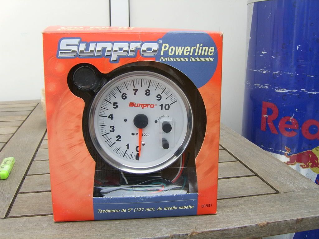 SUNPRO monster tach with shift light Volkszone Forum