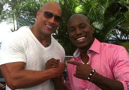 The Rock & Tyrese