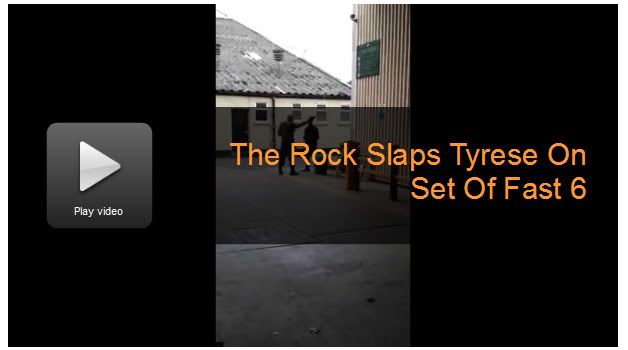 The Rock Slaps Tyrese