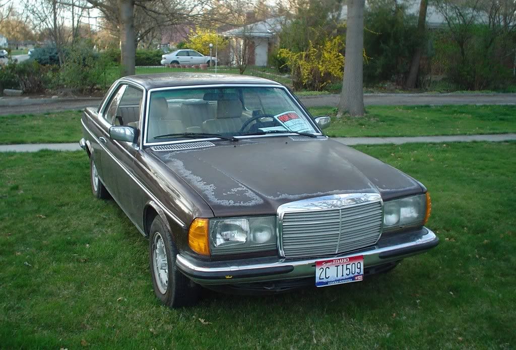 restored mercedes 280 ce 