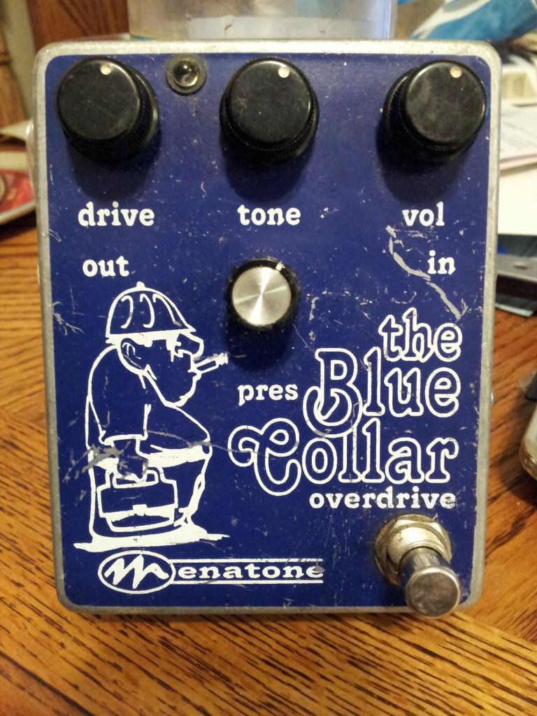 Menatone Blue Collar Overdrive 2012 Used Guitar Effect Pedal
