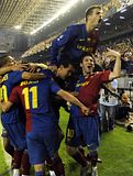 FC Barcelona pics from Copa Del Rey Final