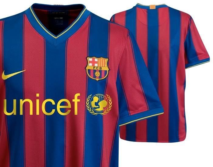 FC Barcelona 2009-10 Official Jersey Revealed