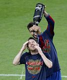 FC Barcelona Pics of Title Celebration