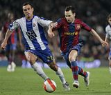 Iniesta - Barcelona vs Espanyol Match on April 19 at Camp Nou