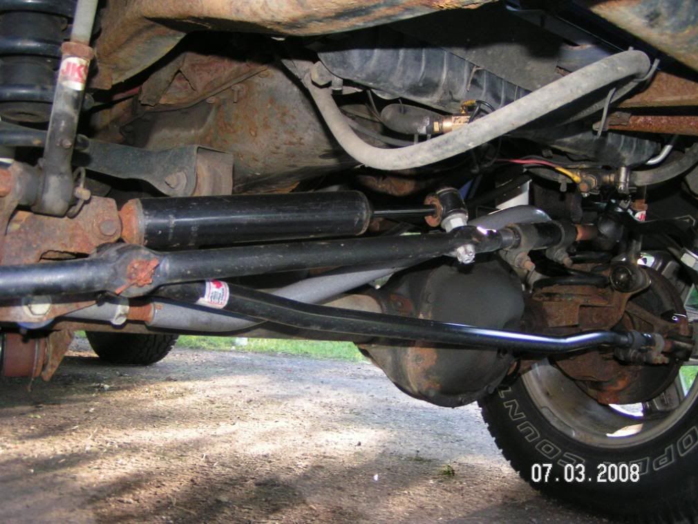 Steering trouble, after D.W.