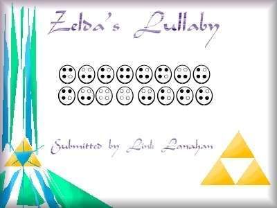 Ocarina Sheet Music Zelda's Lullaby Photo by Adastumae | Photobucket