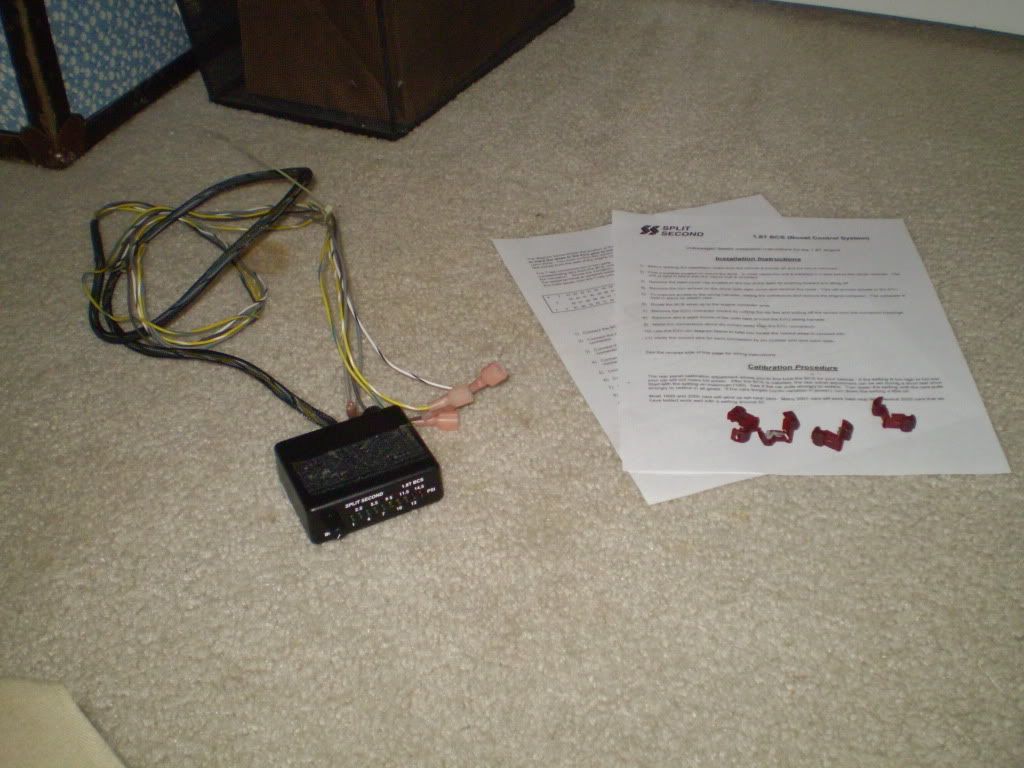 Split Second 1.8t electronic boost controller VW Vortex Volkswagen