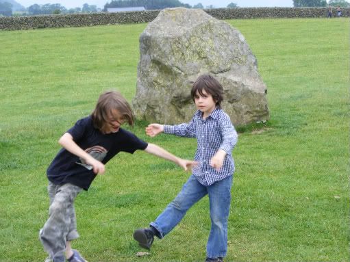 Castlerigg fighting boys Fighting boys