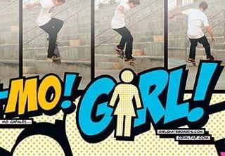 Skateboarding Brand Girl