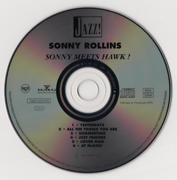 Sonny Rollins And Coleman Hawkins   Sonny Meets Hawk! (1963) [flac_log_cue_art][h33t][flacmonkey] preview 1
