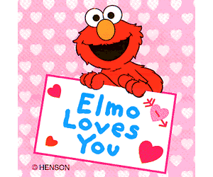elmo loves you