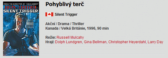 Pohyblivý terč / Silent Trigger (1996)