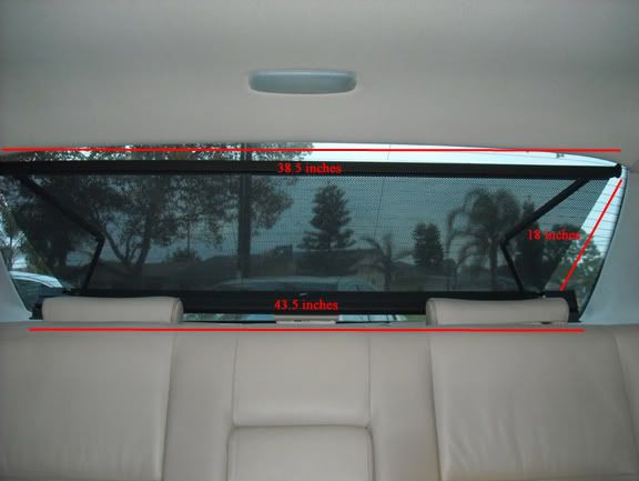 Bmw 335i power rear sunshade #2