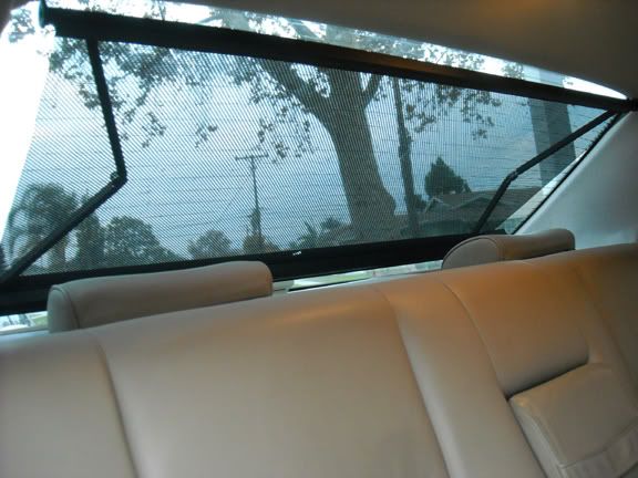 Bmw m3 power rear sunshade #5