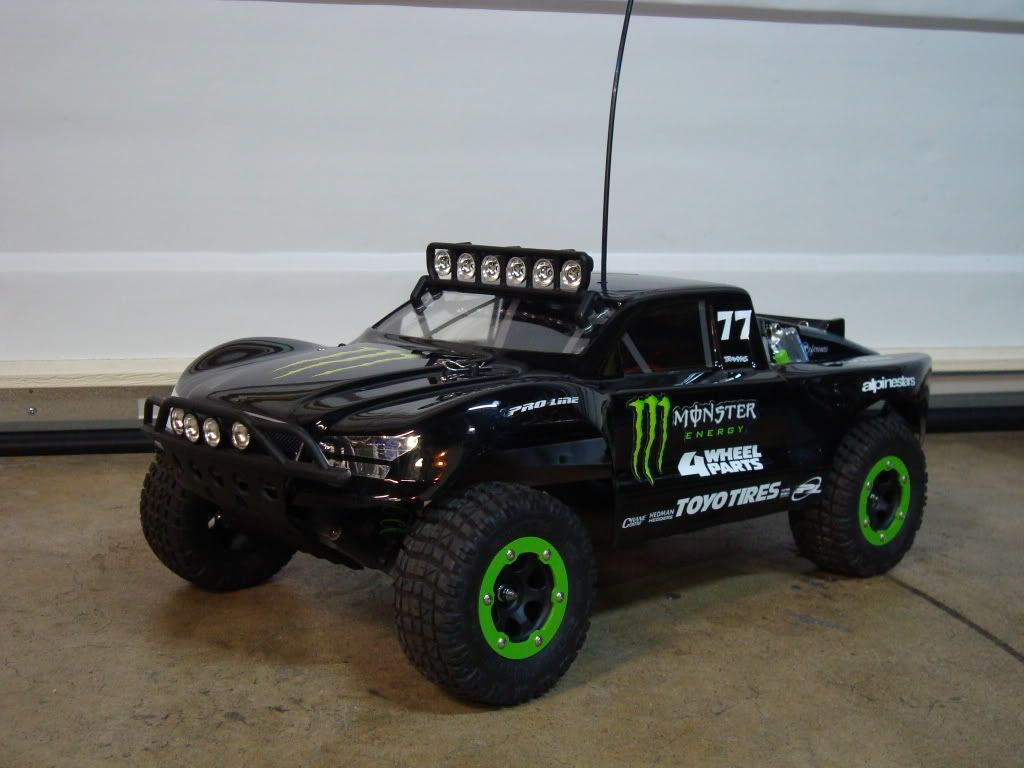 monster energy rc body