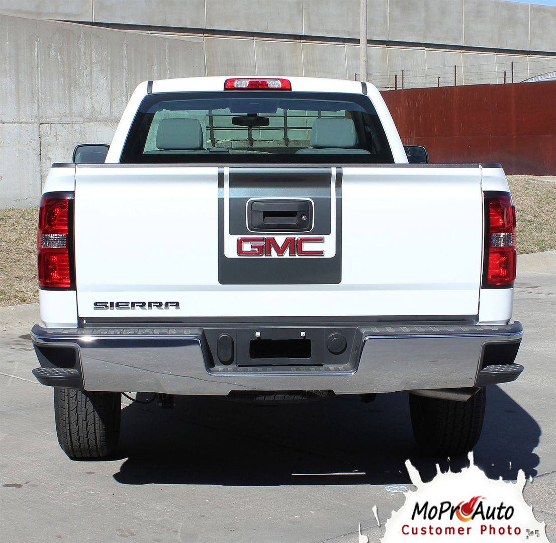 SIERRA MIDWAY 2014 2015 2016 2017 Center Hood & Tailgate GMC Sierra