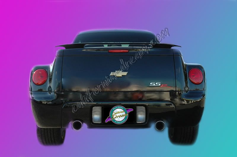 Chevrolet SSR 20042006 Custom Style Spoiler MoProAuto Vinyl