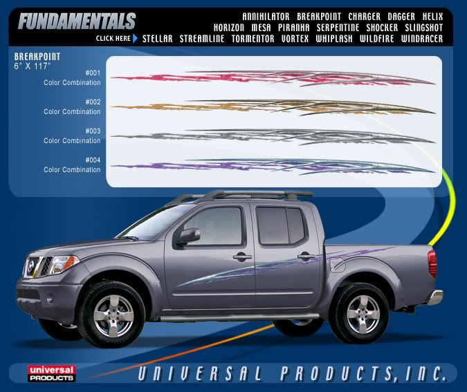 Nissan frontier graphics kit #8