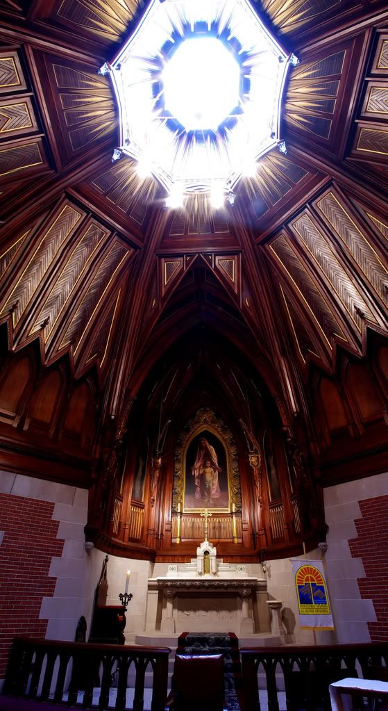 Vertical St. Luke's Chapel Pano