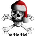 Christmas skull