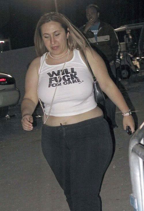 Fat Girl Tshirt Funny Picture
