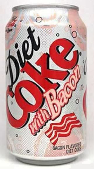 Diet Coke With Bacon Funny Picture