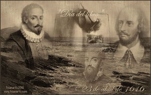 23 de abril de 1616 el día que murieron Cervantes, Shakespeare y Garcilaso.