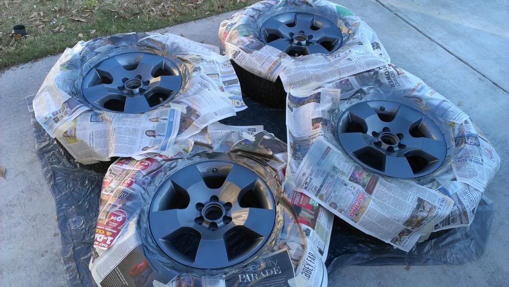 Painted the Wheels Nissan Frontier Forum