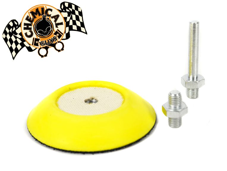 3 inch Flex Pro Professional Backing Plate with Drill & DA Adapters