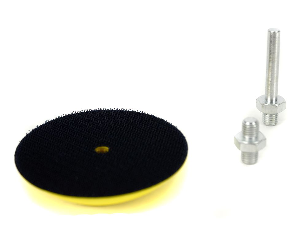 3 inch Flex Pro Professional Backing Plate with Drill & DA Adapters