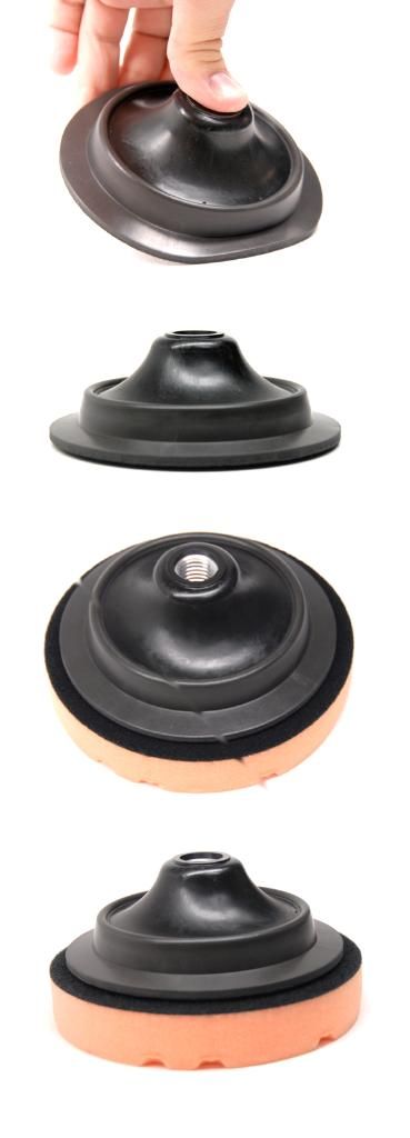 YDROWN 7 Inch Hook And Loop Rotary Backing Pad With 5/8"-11 Thread For