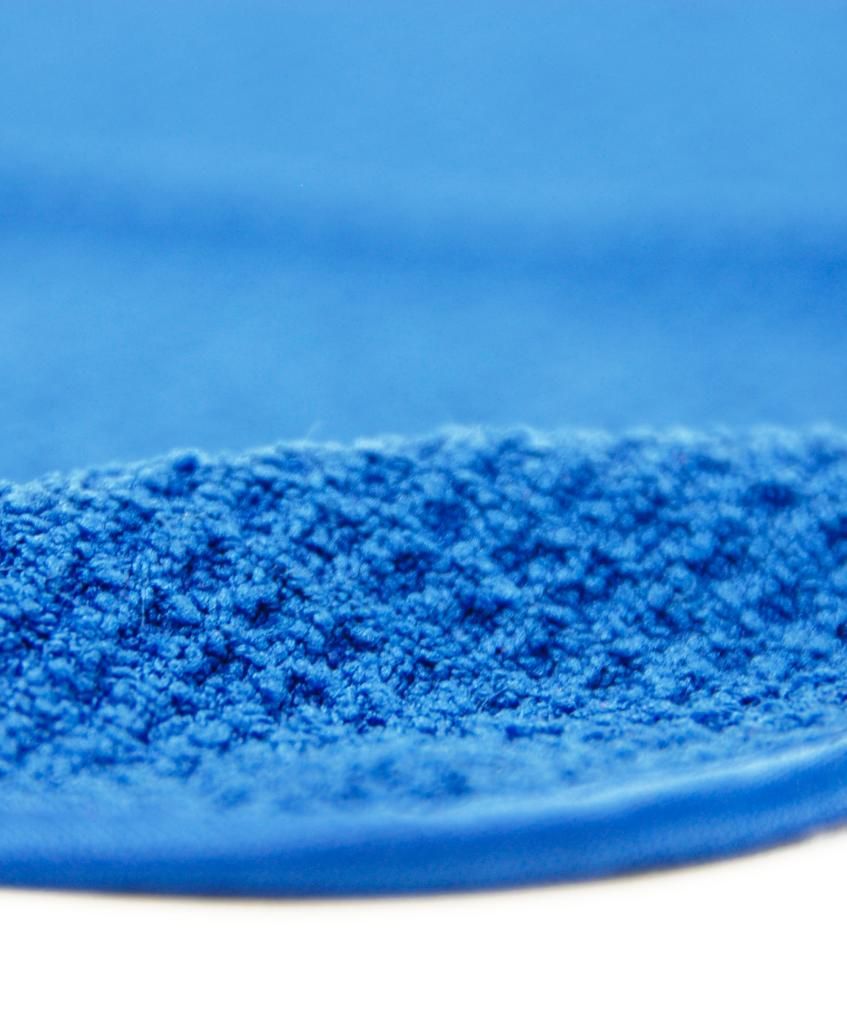Microfiber silk banded