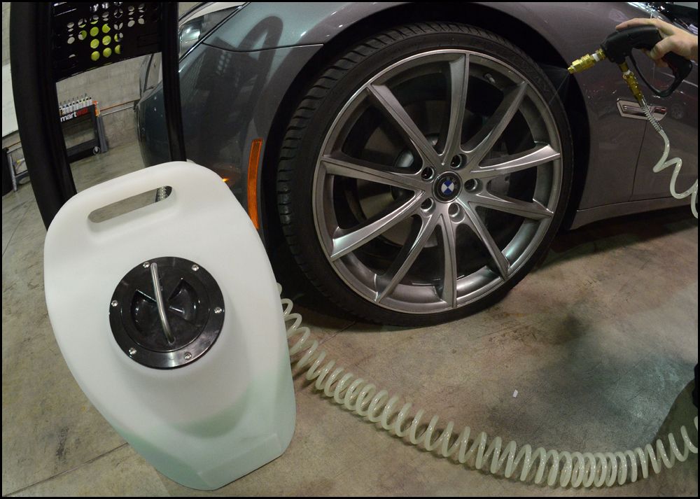 Eco Detailing pod the boss-Battery Operated System Sprayer waterless detailing unit mobile cordless car care