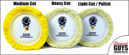 Work Horse Wool And Foam Buffing Pads