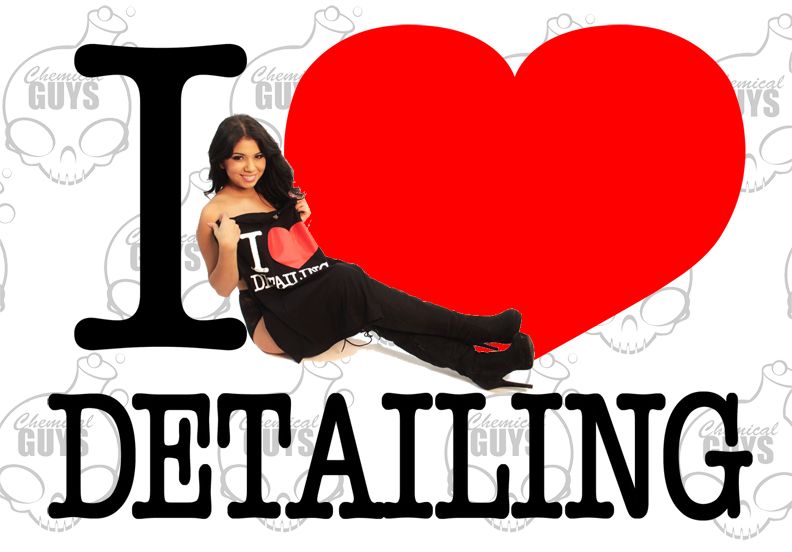 I LOVE DETAILING SHIRT CHEMICAL GUYS DETAILING LIFESTYLE