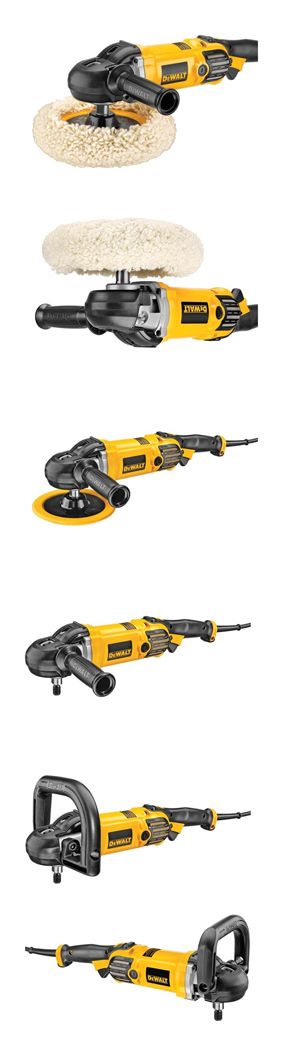 DeWalt DWP849X 7”/9” Variable Speed Rotary Polisher W/FREE Pads Backing Plate & BONUS ITEMS