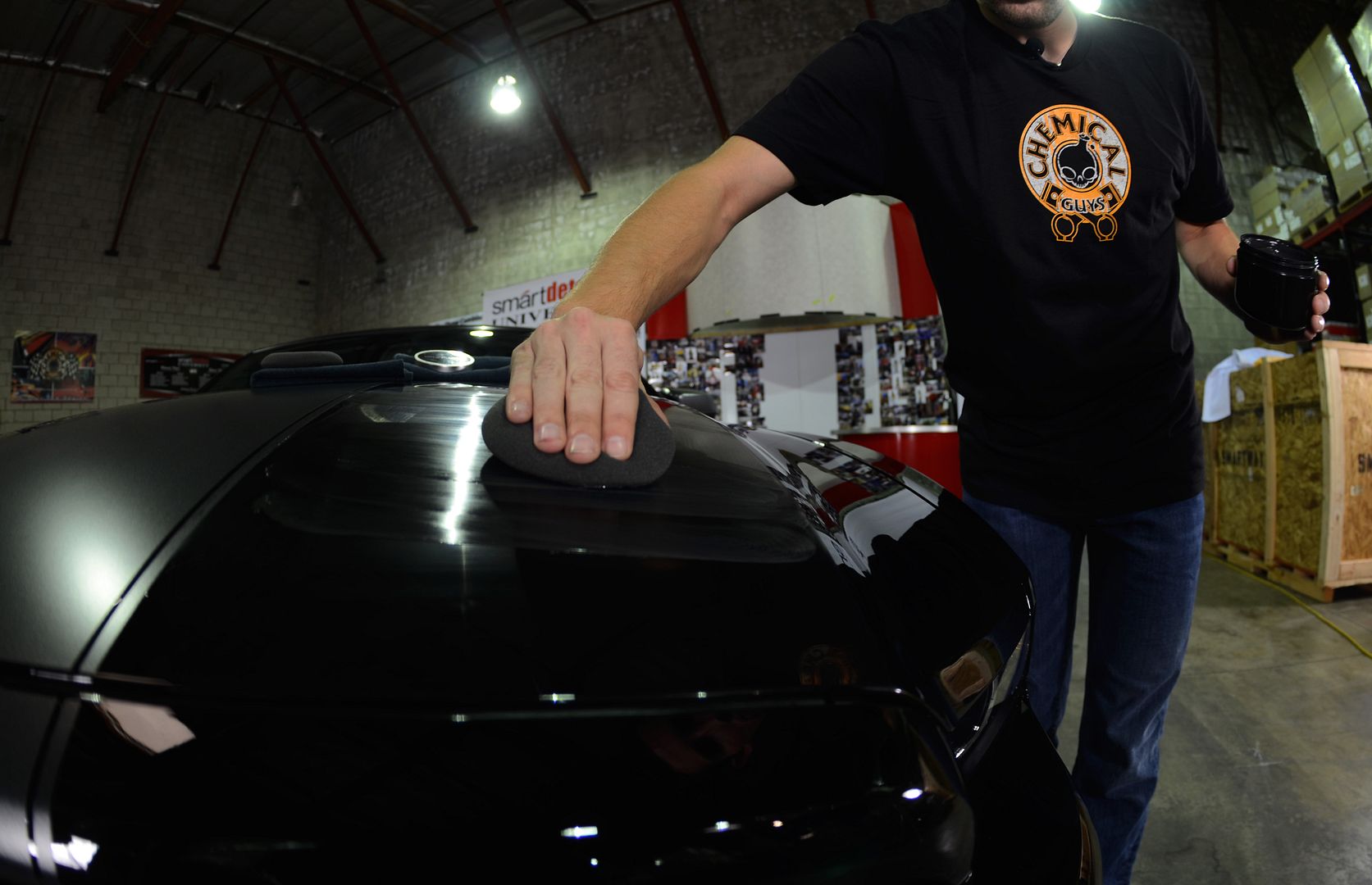 black car care, detailing a black car, black car wax, black car polish