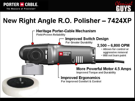 Porter Cable 7424 XP buffer and polisher