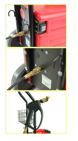 the boss waterless detailing unit mobile cordless car care
