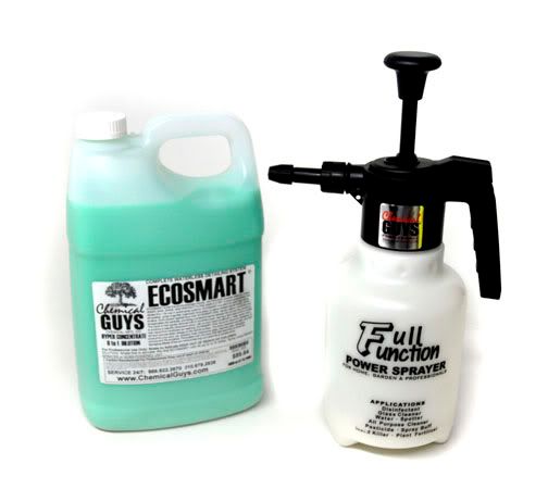 waterless wash Pump sprayer for detailing the eco green way