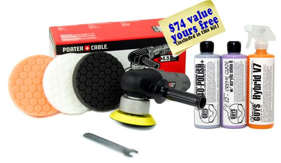 Porter Cable 7424xp Performance & Shine Kit with free Bonuses