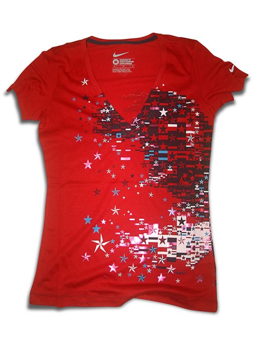 Nike,football,soccer,USA,United States of America,World Cup,colorful,mosaic,photomosaic,illustration,sports,graphic design,t-shirt,Germany 2011