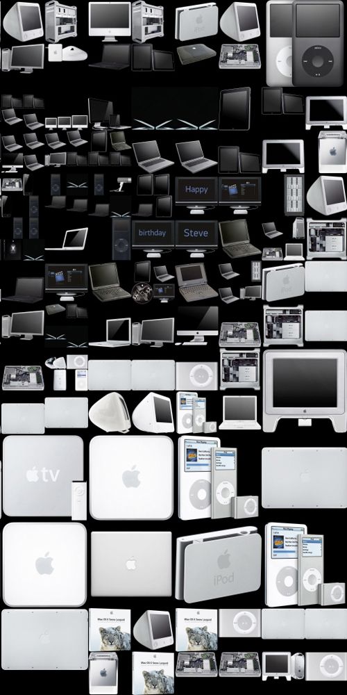 apple,Macintosh,Steve Jobs,Charis Tsevis,tsevis.com,Easter Egg,Happy birthday Steve Jobs,Photomosaic,photocollage,photographic mosaic,illustration,portrait