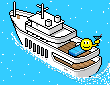 Yacht boat smiley