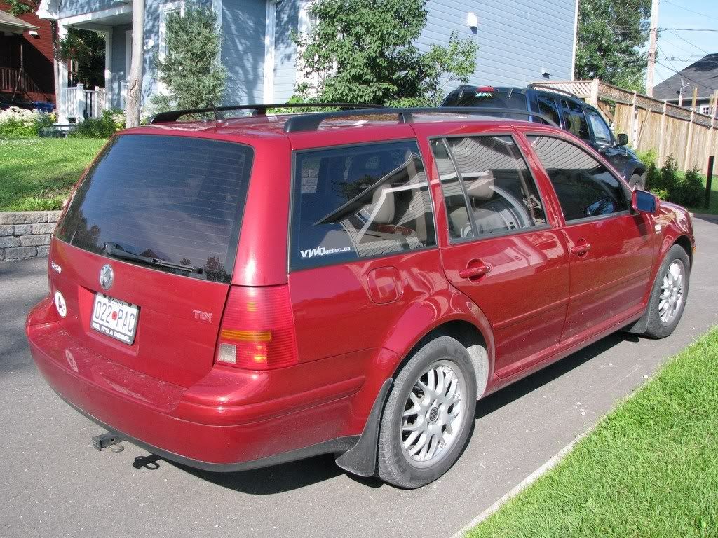 FS: 2004 VW Jetta GLS TDI Wagon, Spicy Red, 106,300kms, Quebec, QC ...