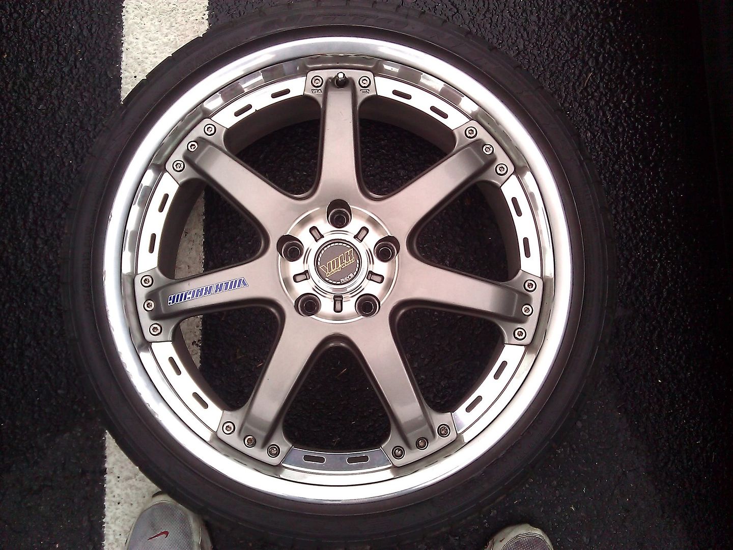 19x8 Volk Racing GT 7 (2 piece forged gunmetal) | The Nissan Club