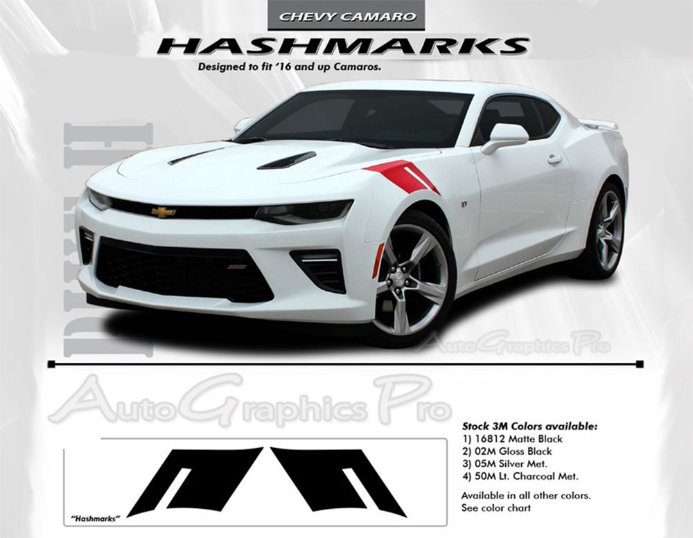 2017 Camaro Colors Chart