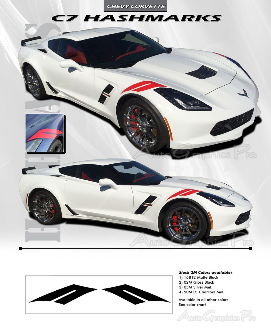 2016 Corvette Color Chart